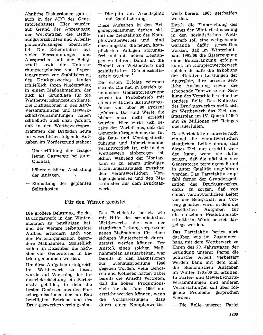 Neuer Weg (NW), Organ des Zentralkomitees (ZK) der SED (Sozialistische Einheitspartei Deutschlands) für Fragen des Parteilebens, 20. Jahrgang [Deutsche Demokratische Republik (DDR)] 1965, Seite 1193 (NW ZK SED DDR 1965, S. 1193)