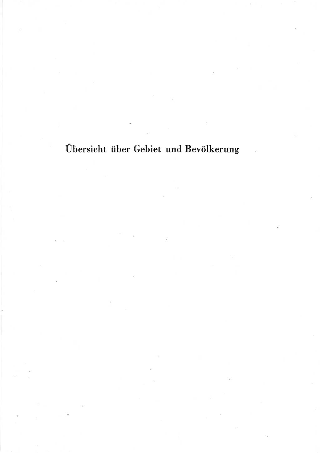 Statistisches Jahrbuch der Deutschen Demokratischen Republik (DDR) 1965, Seite 1 (Stat. Jb. DDR 1965, S. 1)