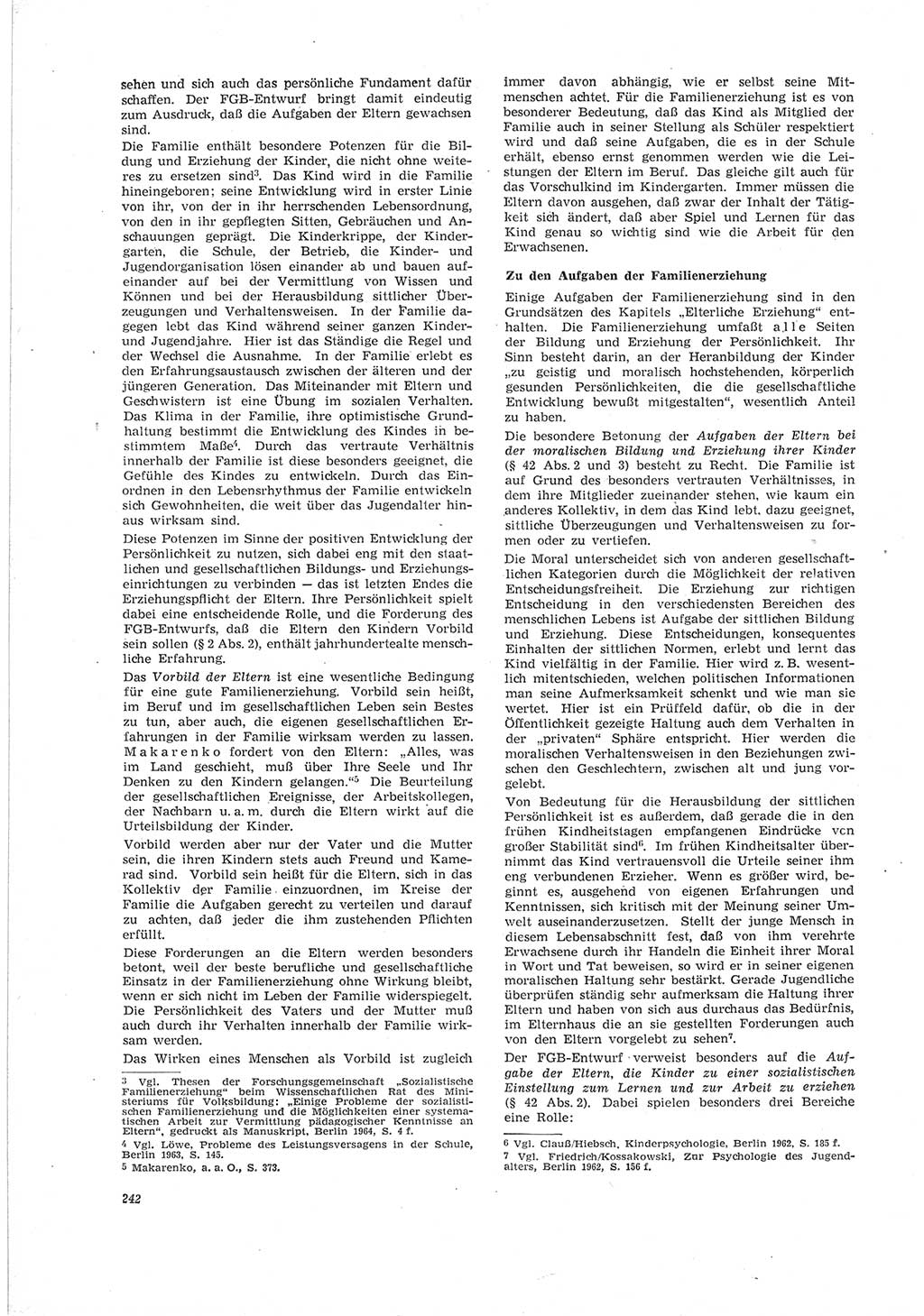 Neue Justiz (NJ), Zeitschrift für Recht und Rechtswissenschaft [Deutsche Demokratische Republik (DDR)], 19. Jahrgang 1965, Seite 242 (NJ DDR 1965, S. 242)