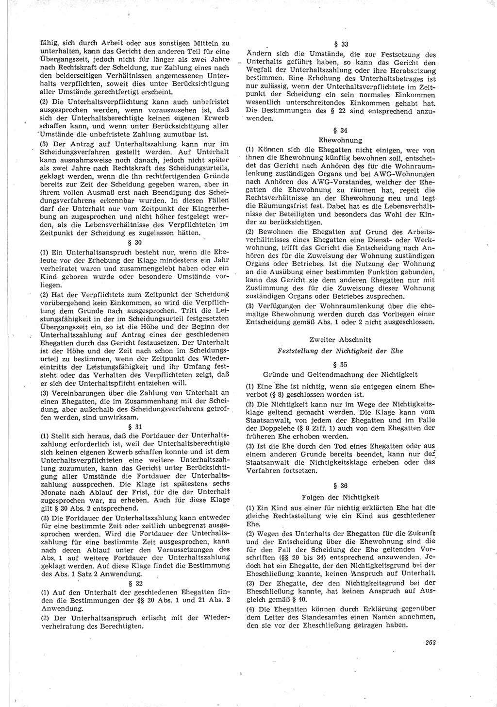 Neue Justiz (NJ), Zeitschrift für Recht und Rechtswissenschaft [Deutsche Demokratische Republik (DDR)], 19. Jahrgang 1965, Seite 263 (NJ DDR 1965, S. 263)