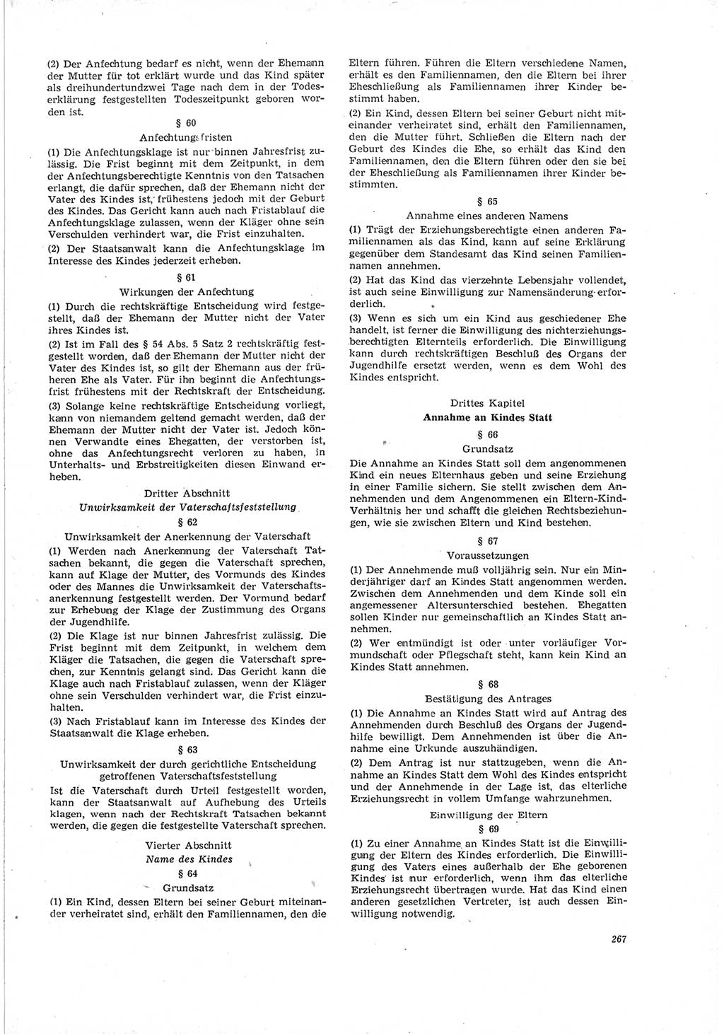Neue Justiz (NJ), Zeitschrift für Recht und Rechtswissenschaft [Deutsche Demokratische Republik (DDR)], 19. Jahrgang 1965, Seite 267 (NJ DDR 1965, S. 267)