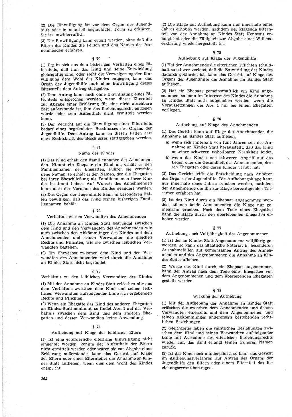 Neue Justiz (NJ), Zeitschrift für Recht und Rechtswissenschaft [Deutsche Demokratische Republik (DDR)], 19. Jahrgang 1965, Seite 268 (NJ DDR 1965, S. 268)
