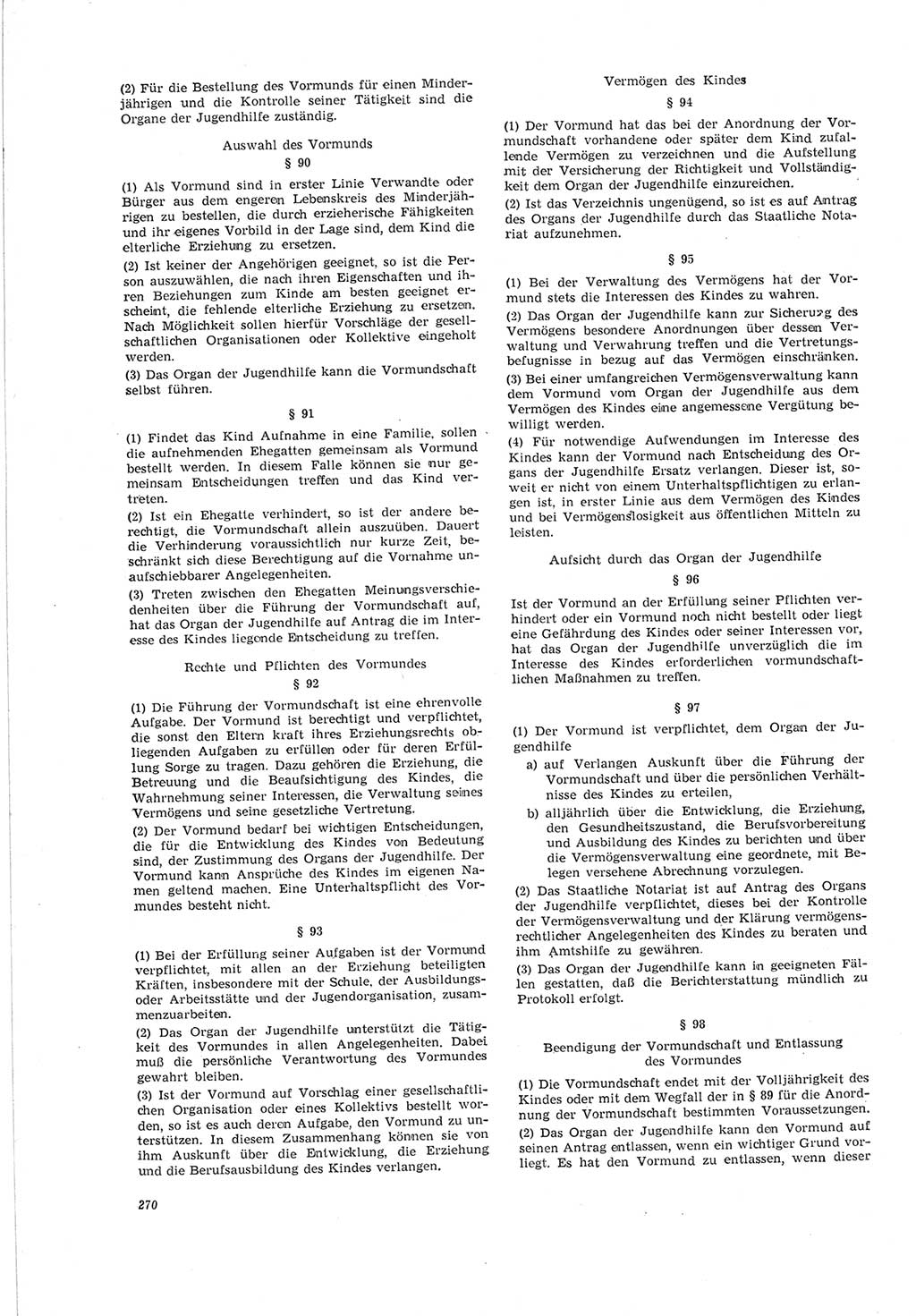 Neue Justiz (NJ), Zeitschrift für Recht und Rechtswissenschaft [Deutsche Demokratische Republik (DDR)], 19. Jahrgang 1965, Seite 270 (NJ DDR 1965, S. 270)