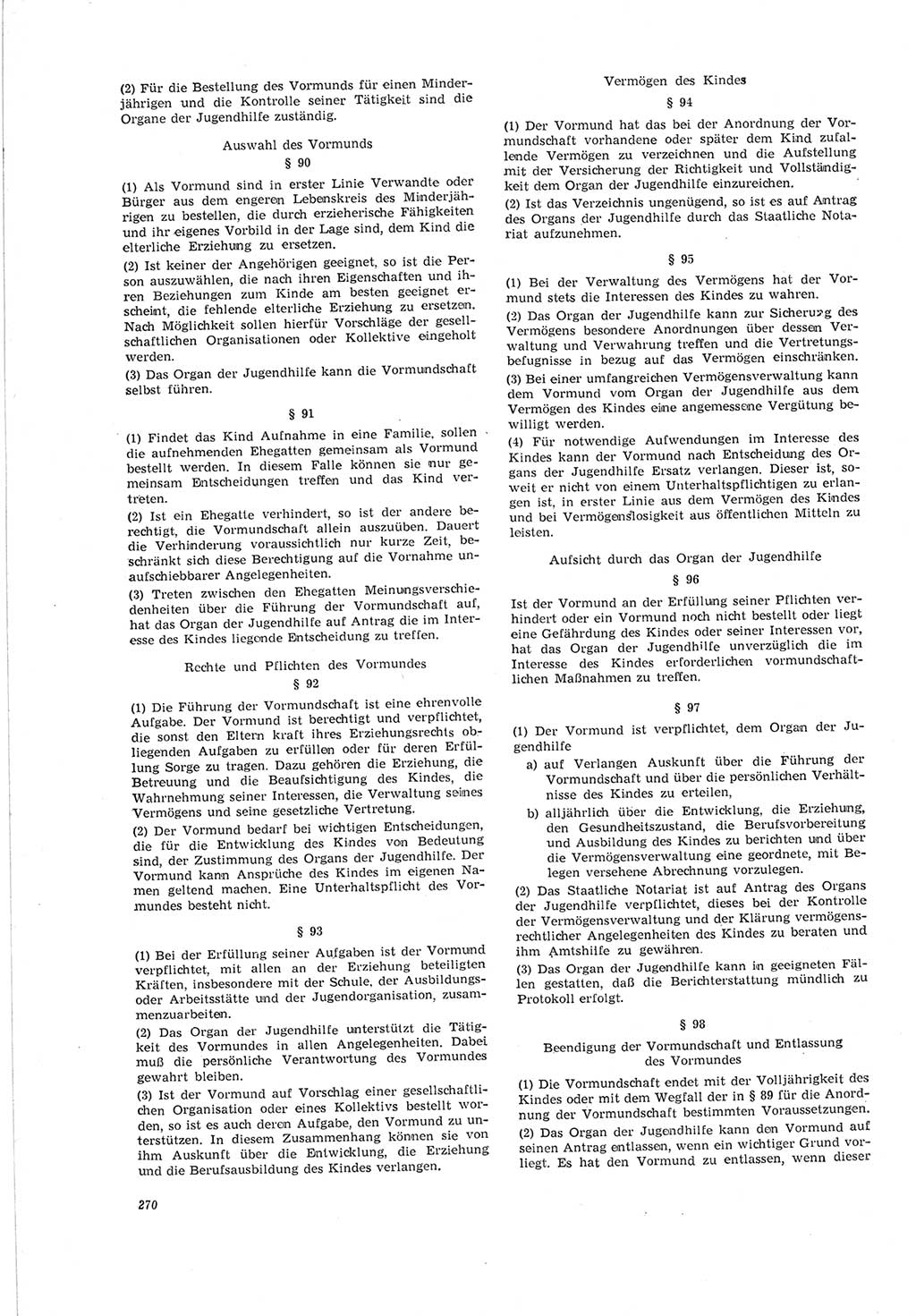 Neue Justiz (NJ), Zeitschrift für Recht und Rechtswissenschaft [Deutsche Demokratische Republik (DDR)], 19. Jahrgang 1965, Seite 270 (NJ DDR 1965, S. 270)