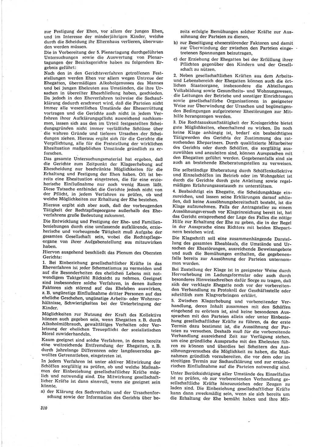 Neue Justiz (NJ), Zeitschrift für Recht und Rechtswissenschaft [Deutsche Demokratische Republik (DDR)], 19. Jahrgang 1965, Seite 310 (NJ DDR 1965, S. 310)