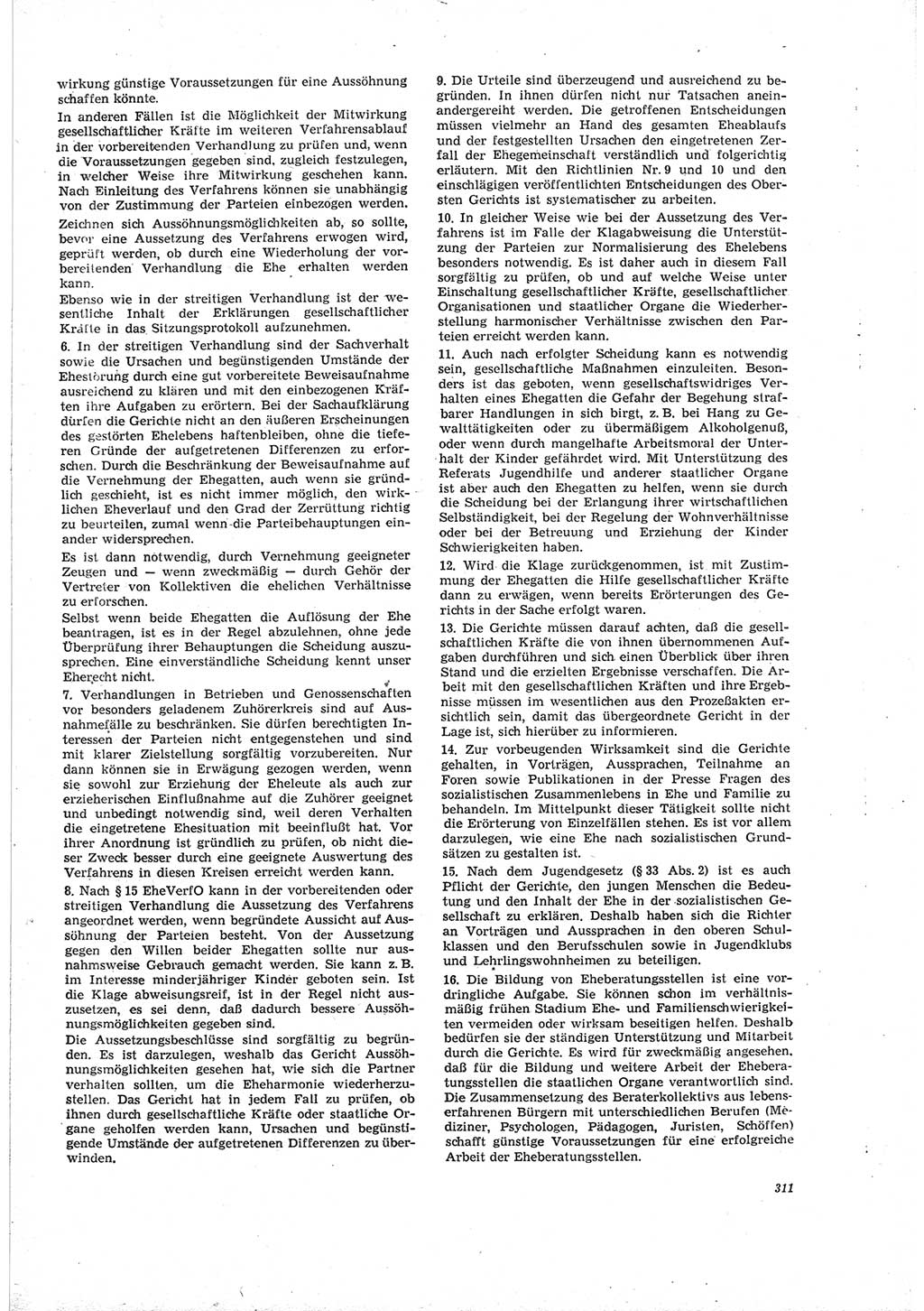 Neue Justiz (NJ), Zeitschrift für Recht und Rechtswissenschaft [Deutsche Demokratische Republik (DDR)], 19. Jahrgang 1965, Seite 311 (NJ DDR 1965, S. 311)