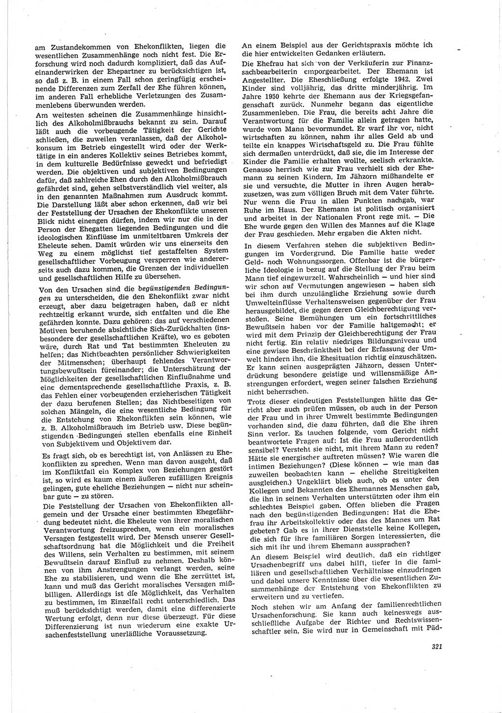Neue Justiz (NJ), Zeitschrift für Recht und Rechtswissenschaft [Deutsche Demokratische Republik (DDR)], 19. Jahrgang 1965, Seite 321 (NJ DDR 1965, S. 321)