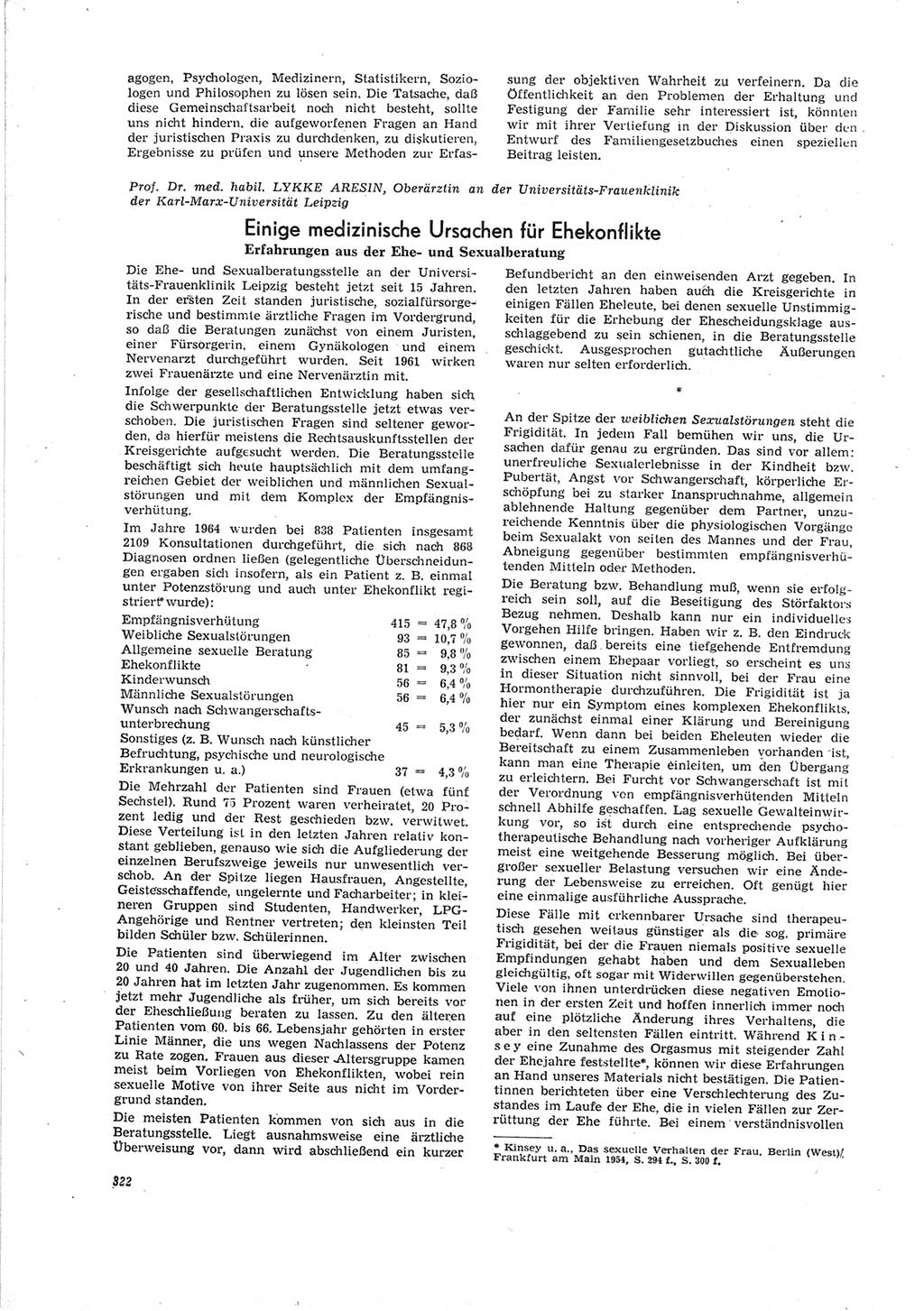 Neue Justiz (NJ), Zeitschrift für Recht und Rechtswissenschaft [Deutsche Demokratische Republik (DDR)], 19. Jahrgang 1965, Seite 322 (NJ DDR 1965, S. 322)