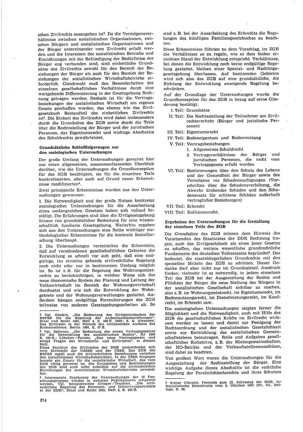 Neue Justiz (NJ), Zeitschrift für Recht und Rechtswissenschaft [Deutsche Demokratische Republik (DDR)], 19. Jahrgang 1965, Seite 374 (NJ DDR 1965, S. 374)