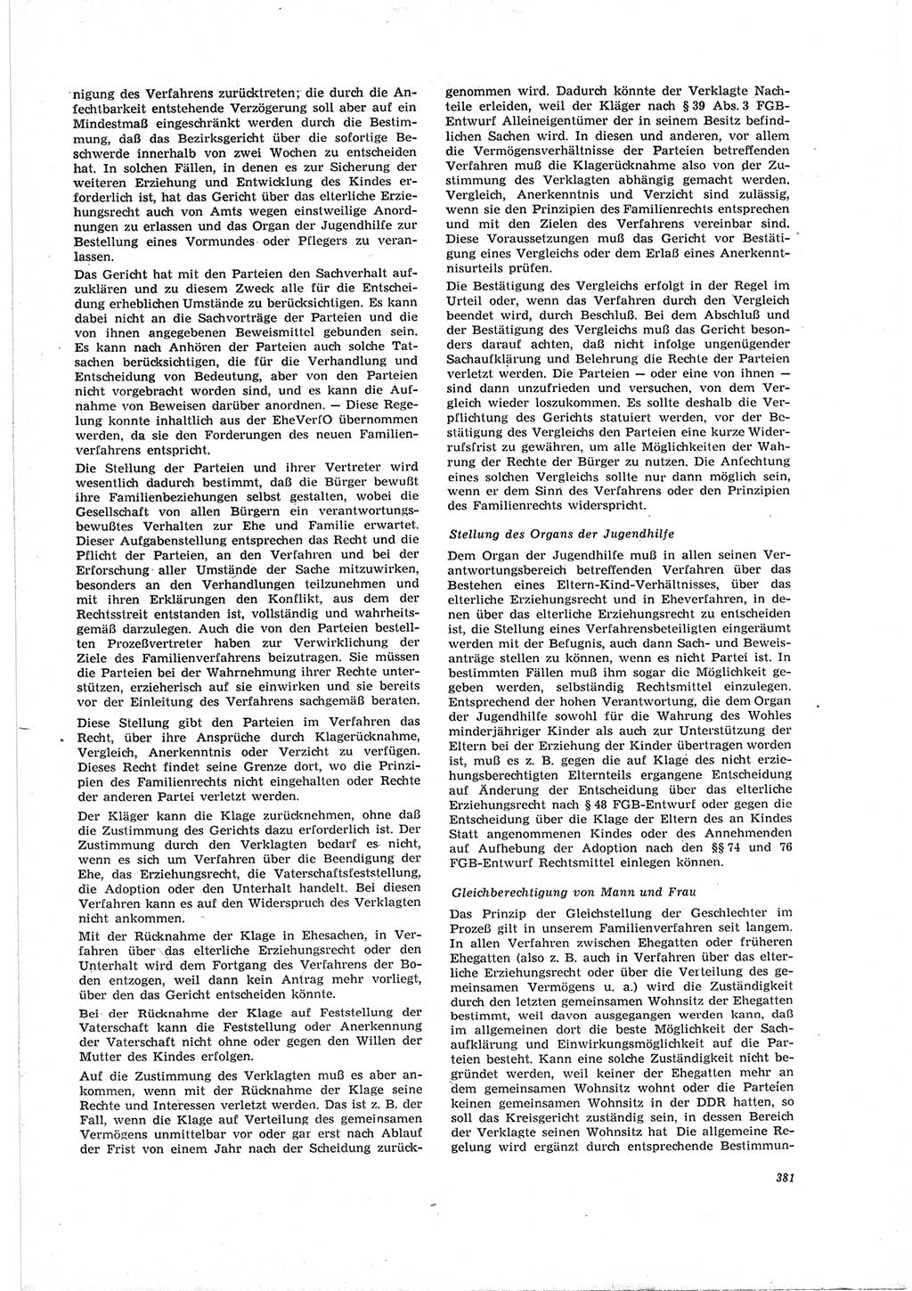 Neue Justiz (NJ), Zeitschrift für Recht und Rechtswissenschaft [Deutsche Demokratische Republik (DDR)], 19. Jahrgang 1965, Seite 381 (NJ DDR 1965, S. 381)