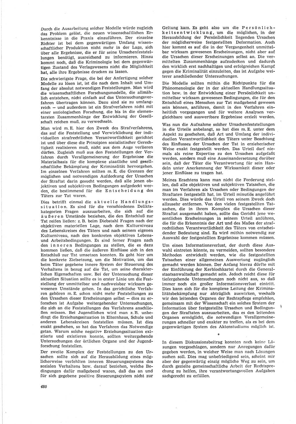 Neue Justiz (NJ), Zeitschrift für Recht und Rechtswissenschaft [Deutsche Demokratische Republik (DDR)], 19. Jahrgang 1965, Seite 480 (NJ DDR 1965, S. 480)