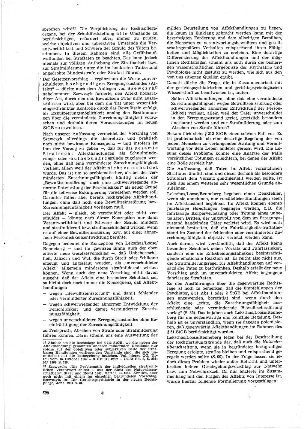 Neue Justiz (NJ), Zeitschrift für Recht und Rechtswissenschaft [Deutsche Demokratische Republik (DDR)], 19. Jahrgang 1965, Seite 608 (NJ DDR 1965, S. 608)