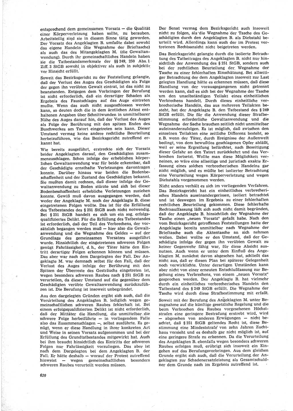 Neue Justiz (NJ), Zeitschrift für Recht und Rechtswissenschaft [Deutsche Demokratische Republik (DDR)], 19. Jahrgang 1965, Seite 620 (NJ DDR 1965, S. 620)