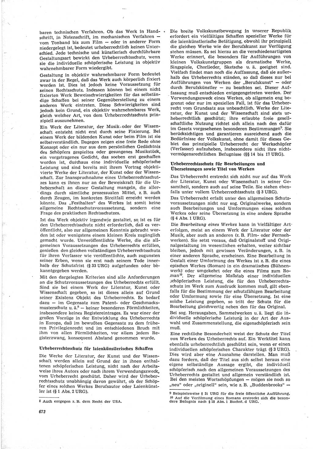 Neue Justiz (NJ), Zeitschrift für Recht und Rechtswissenschaft [Deutsche Demokratische Republik (DDR)], 19. Jahrgang 1965, Seite 672 (NJ DDR 1965, S. 672)