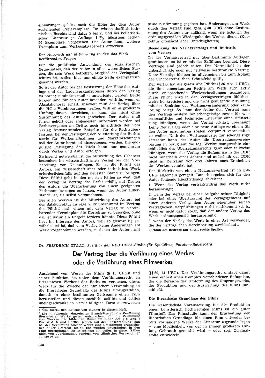 Neue Justiz (NJ), Zeitschrift für Recht und Rechtswissenschaft [Deutsche Demokratische Republik (DDR)], 19. Jahrgang 1965, Seite 680 (NJ DDR 1965, S. 680)