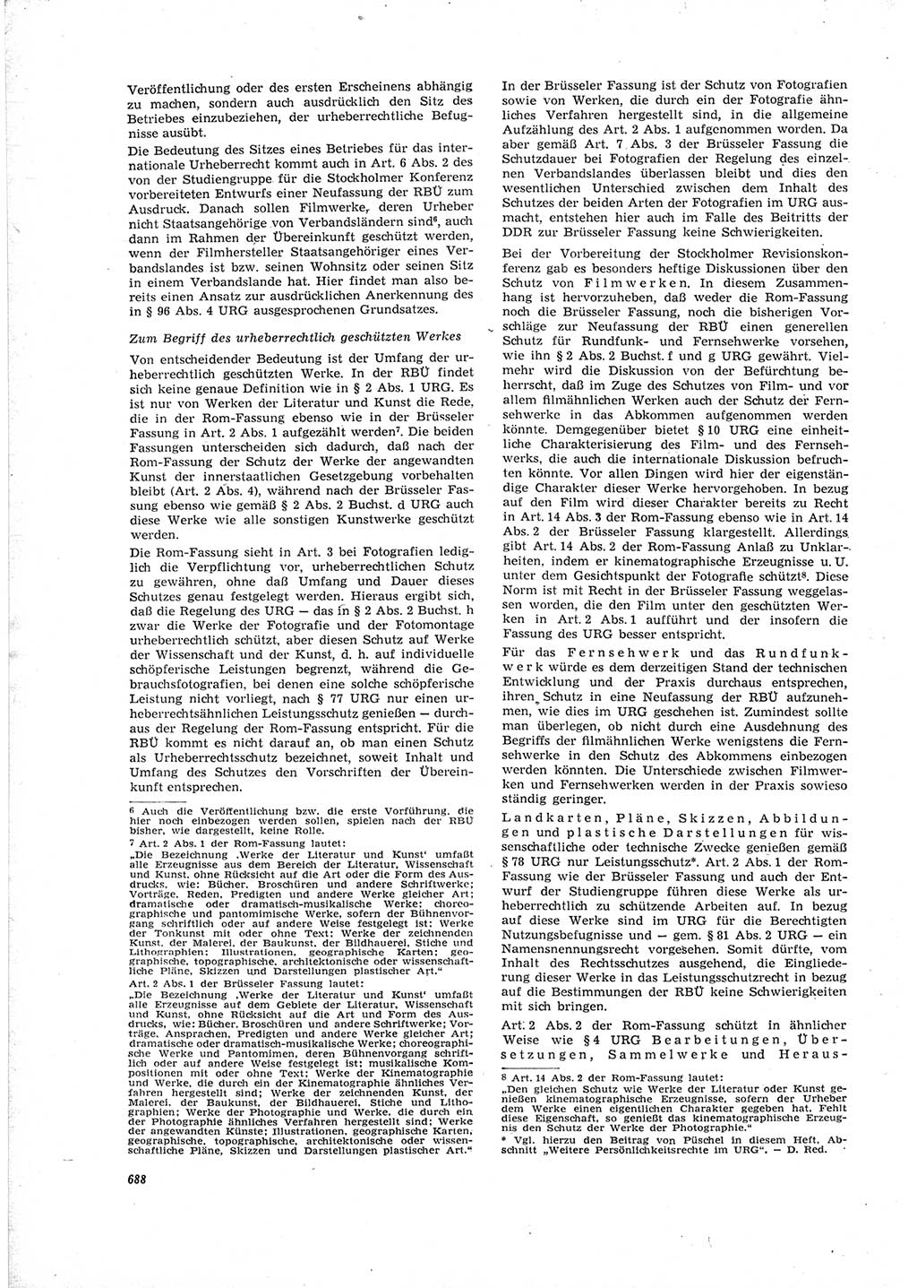 Neue Justiz (NJ), Zeitschrift für Recht und Rechtswissenschaft [Deutsche Demokratische Republik (DDR)], 19. Jahrgang 1965, Seite 688 (NJ DDR 1965, S. 688)