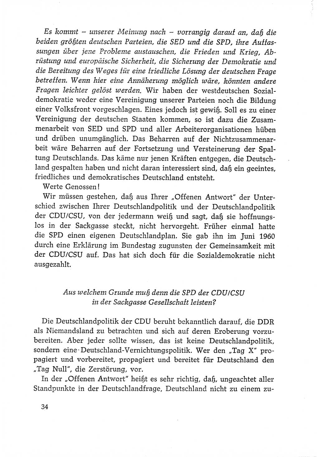 Dokumente der Sozialistischen Einheitspartei Deutschlands (SED) [Deutsche Demokratische Republik (DDR)] 1966-1967, Seite 34 (Dok. SED DDR 1966-1967, S. 34)