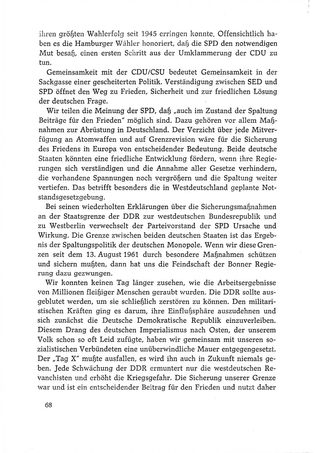 Dokumente der Sozialistischen Einheitspartei Deutschlands (SED) [Deutsche Demokratische Republik (DDR)] 1966-1967, Seite 68 (Dok. SED DDR 1966-1967, S. 68)