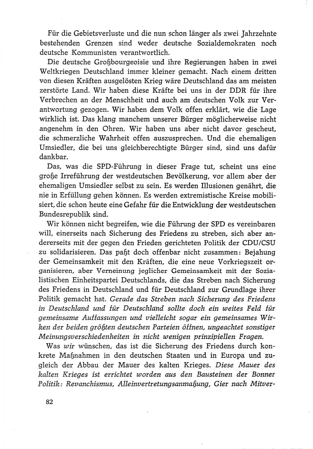Dokumente der Sozialistischen Einheitspartei Deutschlands (SED) [Deutsche Demokratische Republik (DDR)] 1966-1967, Seite 82 (Dok. SED DDR 1966-1967, S. 82)