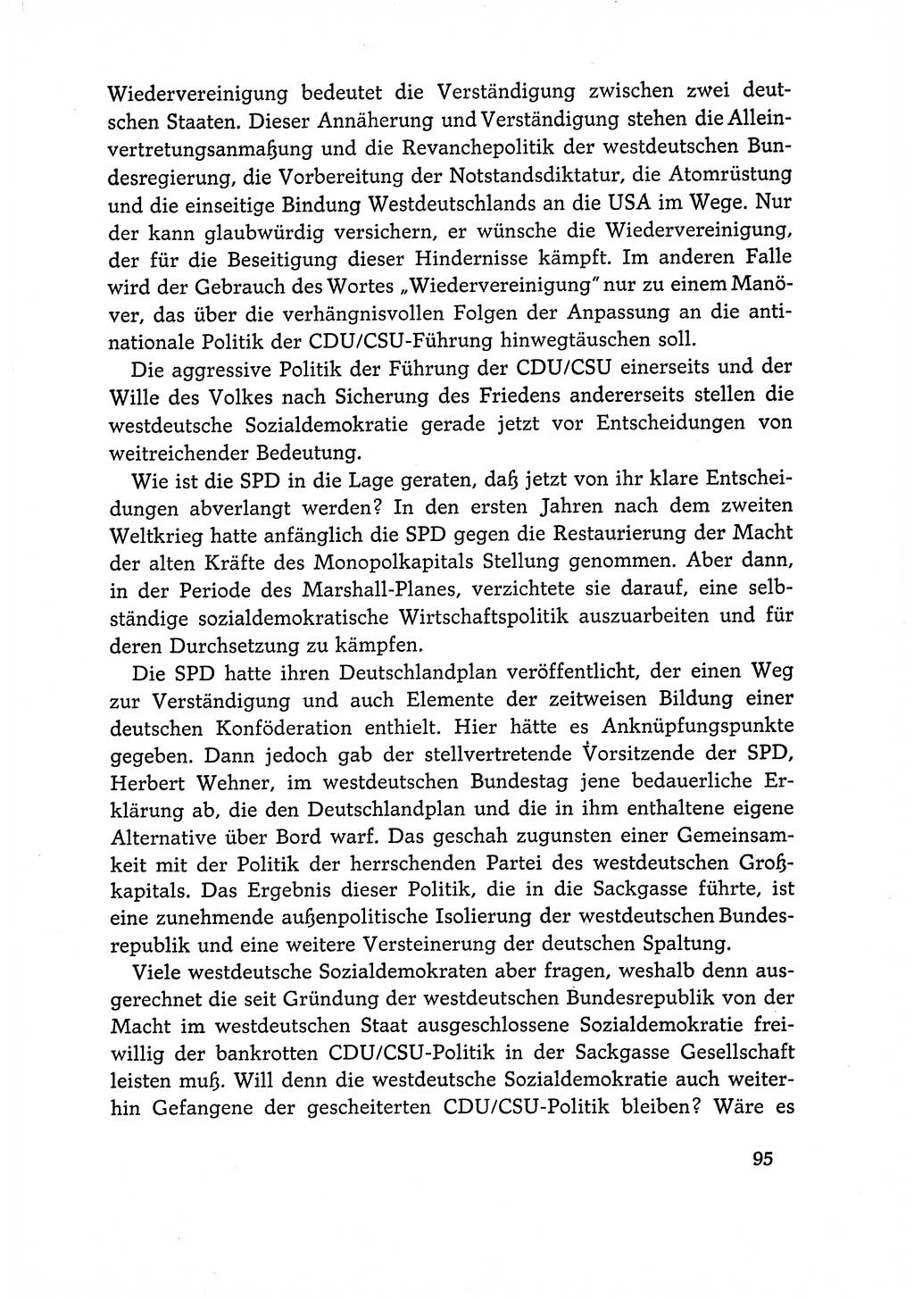 Dokumente der Sozialistischen Einheitspartei Deutschlands (SED) [Deutsche Demokratische Republik (DDR)] 1966-1967, Seite 95 (Dok. SED DDR 1966-1967, S. 95)