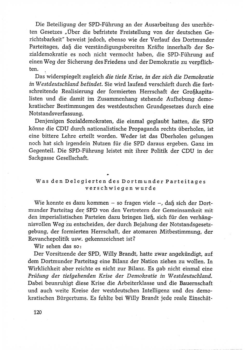 Dokumente der Sozialistischen Einheitspartei Deutschlands (SED) [Deutsche Demokratische Republik (DDR)] 1966-1967, Seite 120 (Dok. SED DDR 1966-1967, S. 120)