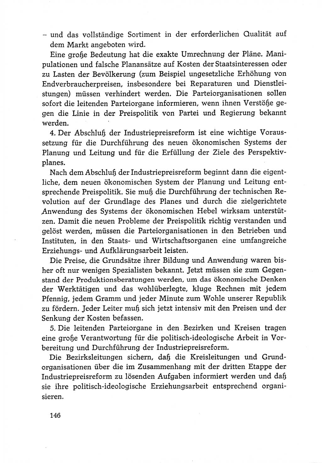 Dokumente der Sozialistischen Einheitspartei Deutschlands (SED) [Deutsche Demokratische Republik (DDR)] 1966-1967, Seite 146 (Dok. SED DDR 1966-1967, S. 146)