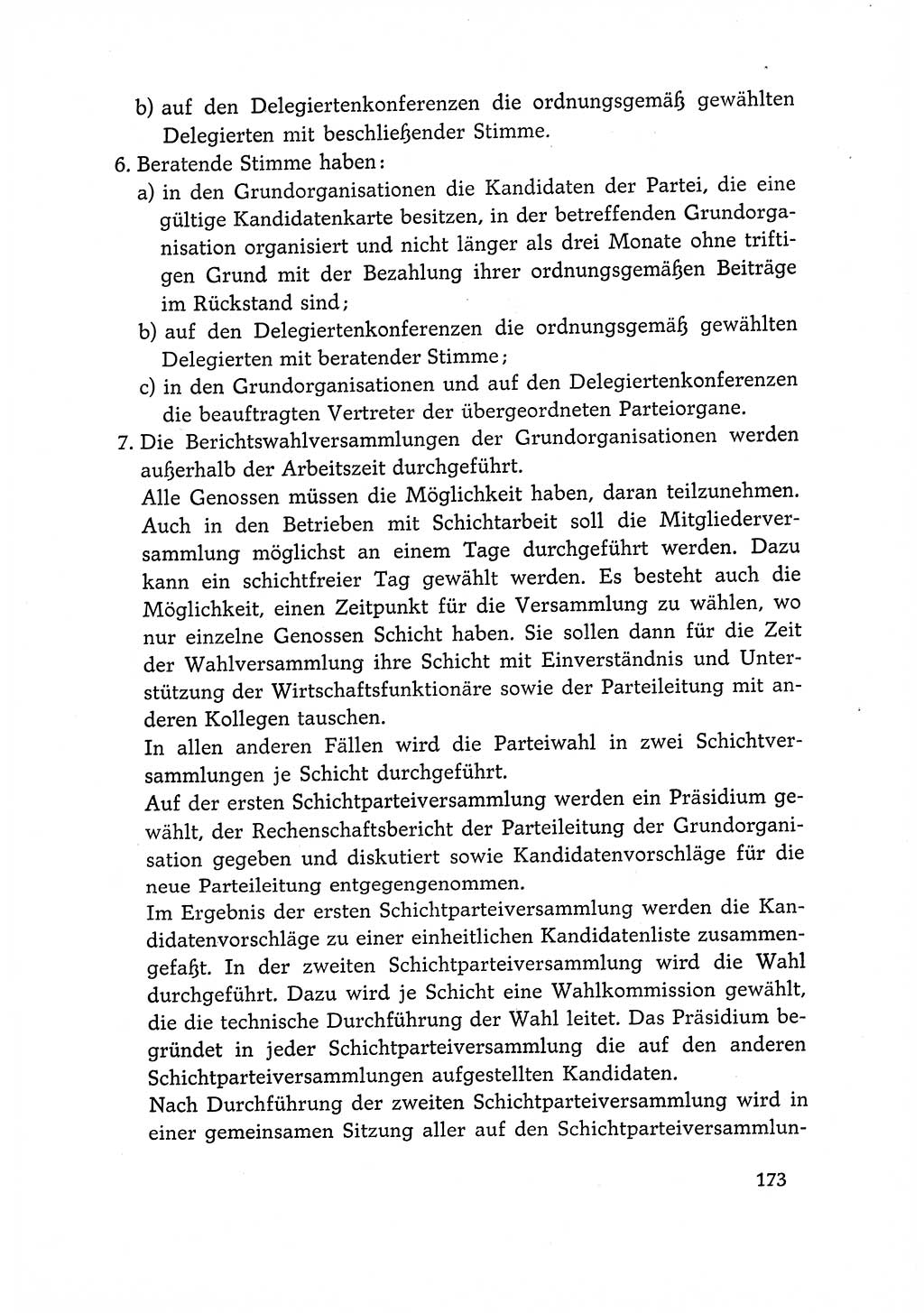 Dokumente der Sozialistischen Einheitspartei Deutschlands (SED) [Deutsche Demokratische Republik (DDR)] 1966-1967, Seite 173 (Dok. SED DDR 1966-1967, S. 173)