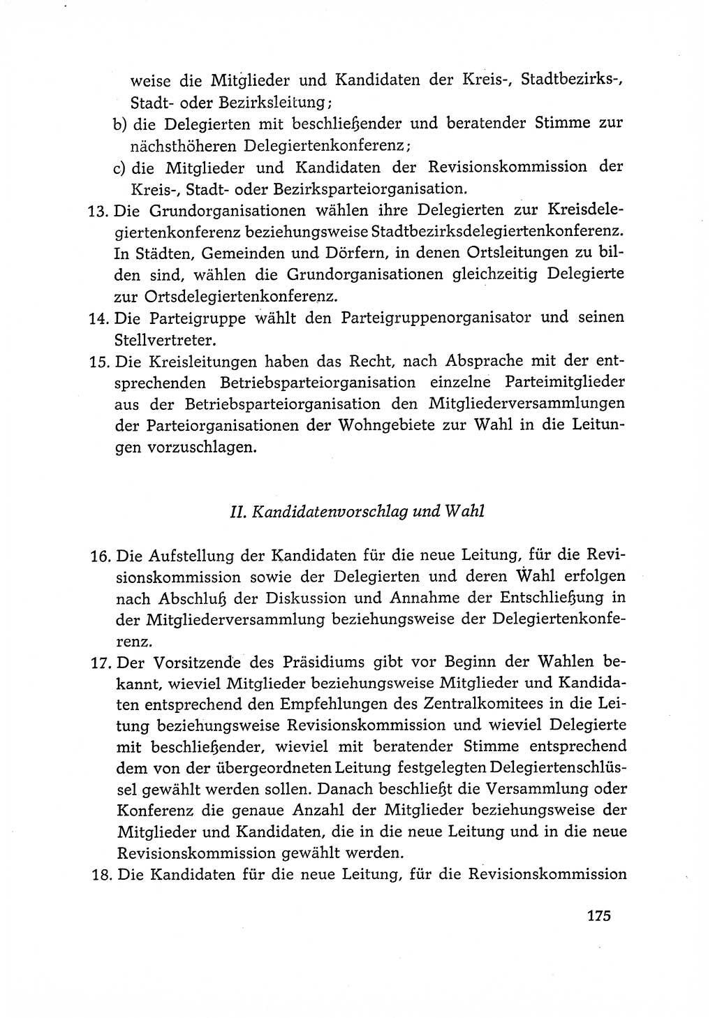 Dokumente der Sozialistischen Einheitspartei Deutschlands (SED) [Deutsche Demokratische Republik (DDR)] 1966-1967, Seite 175 (Dok. SED DDR 1966-1967, S. 175)