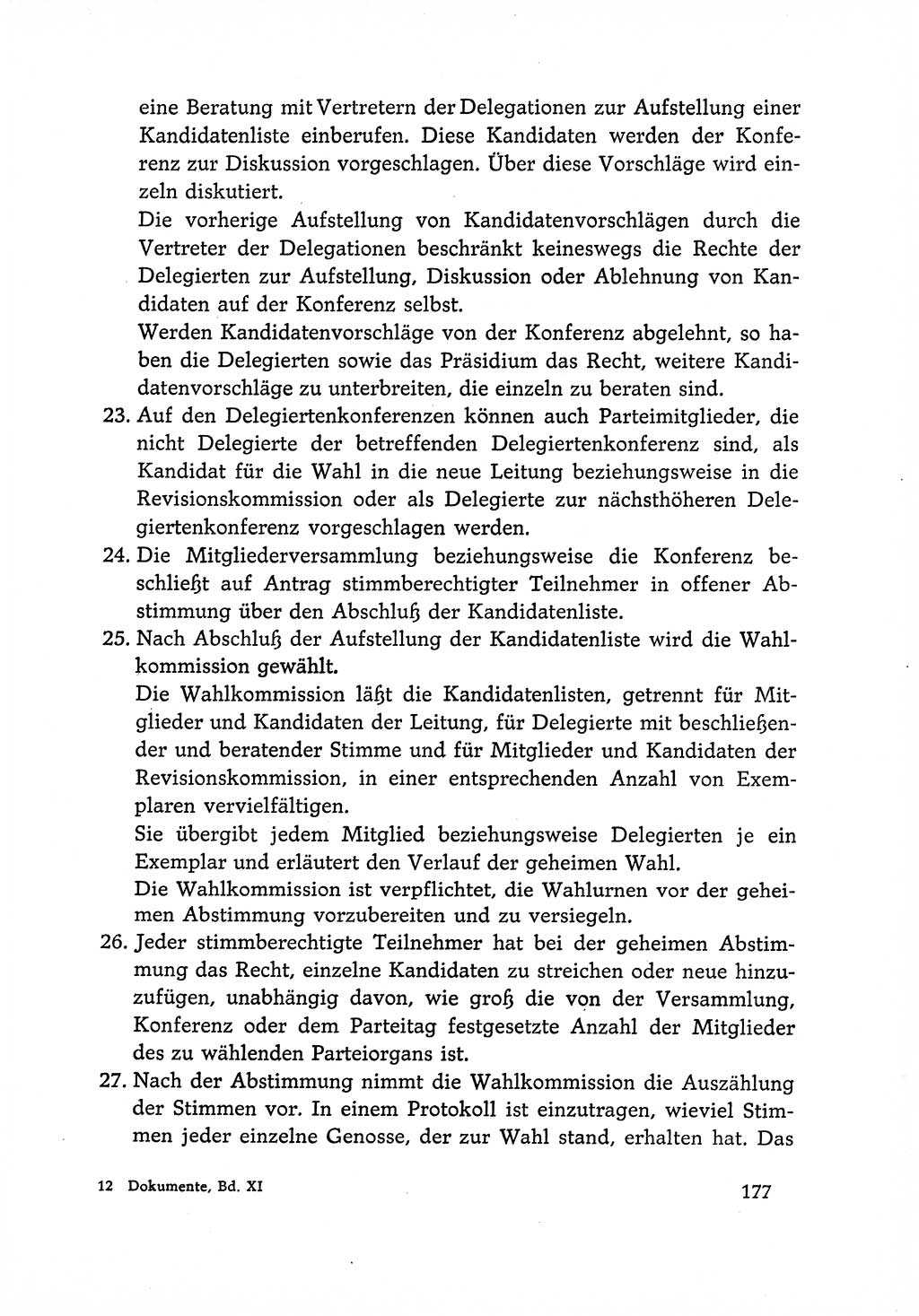 Dokumente der Sozialistischen Einheitspartei Deutschlands (SED) [Deutsche Demokratische Republik (DDR)] 1966-1967, Seite 177 (Dok. SED DDR 1966-1967, S. 177)