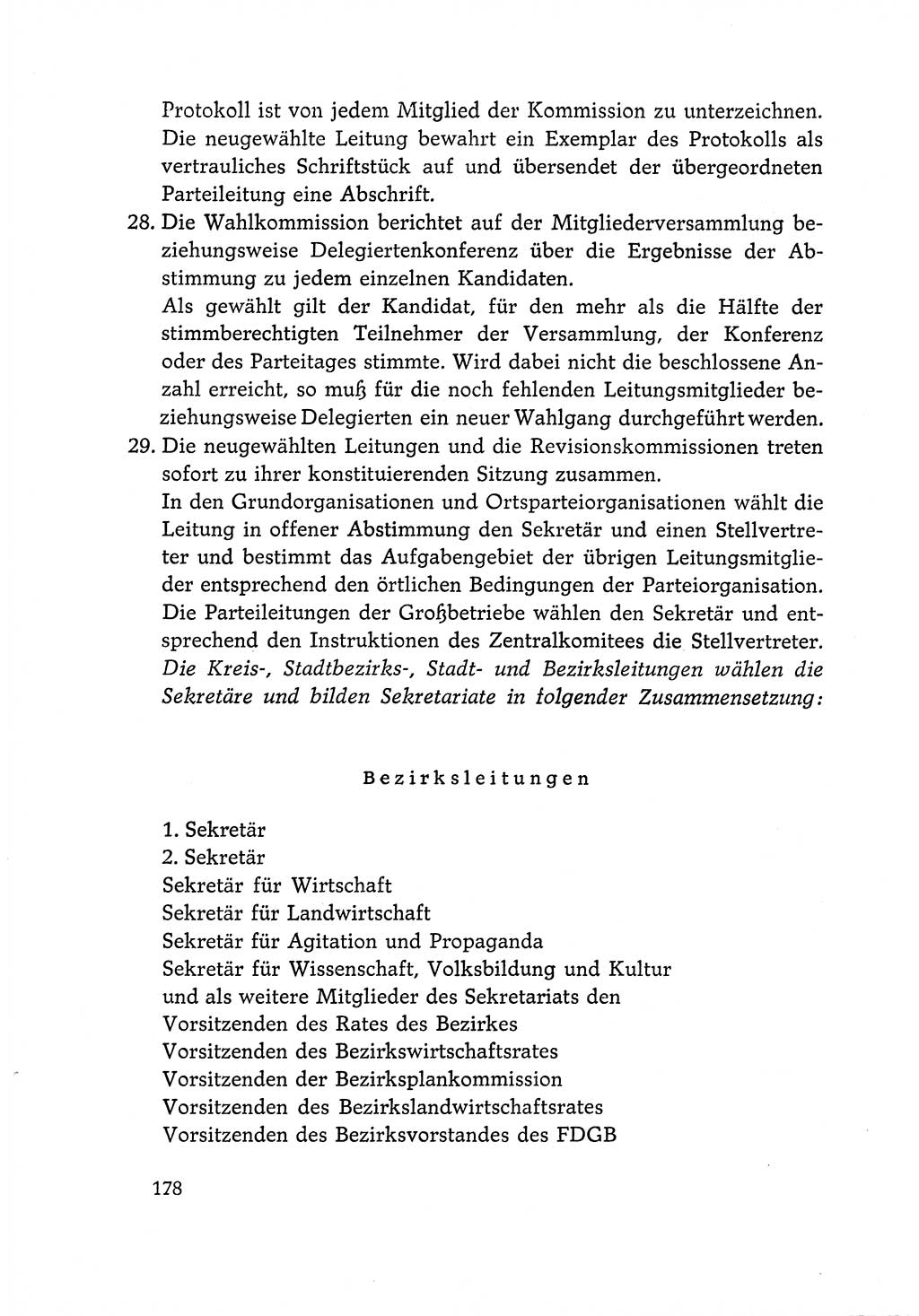 Dokumente der Sozialistischen Einheitspartei Deutschlands (SED) [Deutsche Demokratische Republik (DDR)] 1966-1967, Seite 178 (Dok. SED DDR 1966-1967, S. 178)