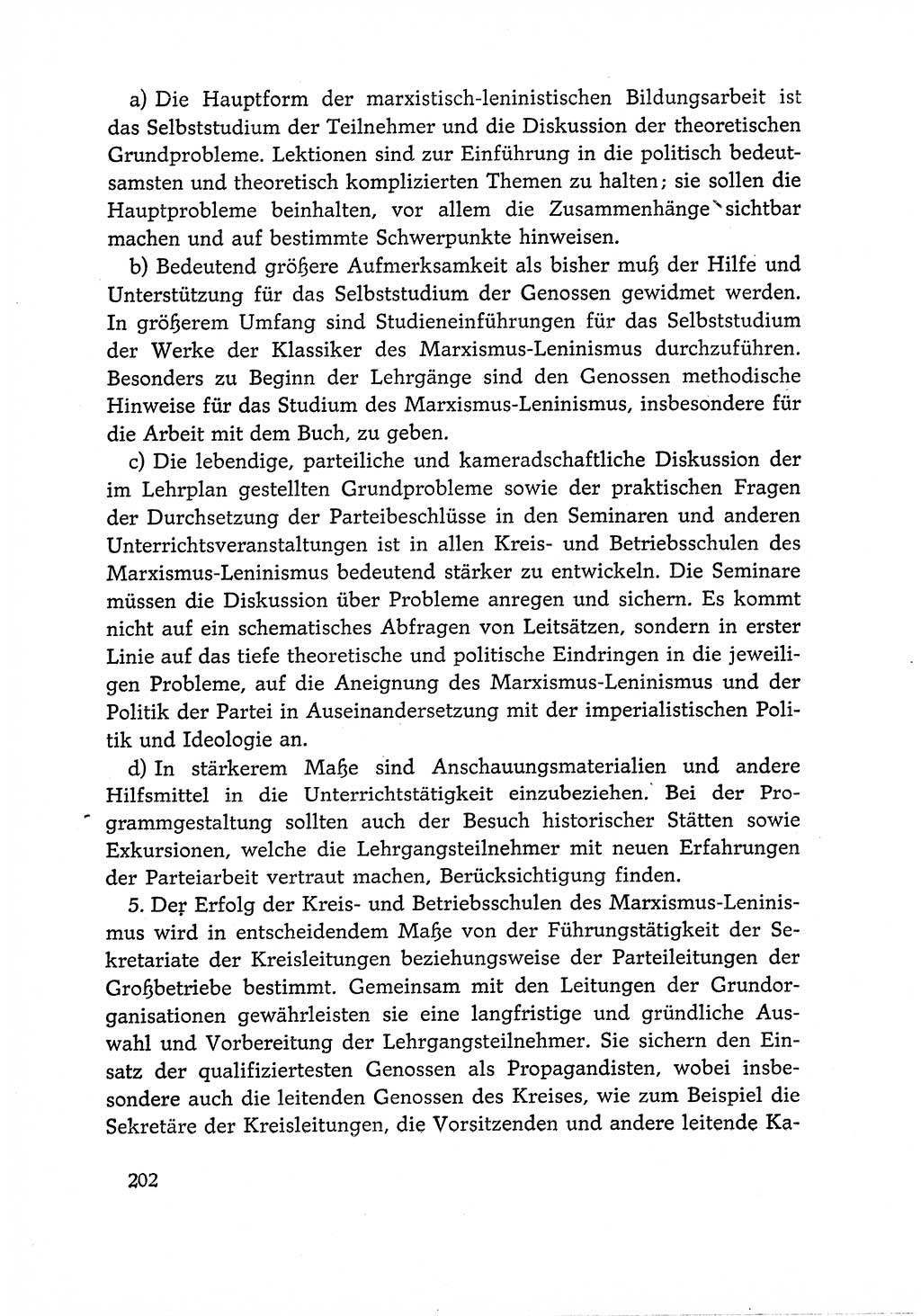 Dokumente der Sozialistischen Einheitspartei Deutschlands (SED) [Deutsche Demokratische Republik (DDR)] 1966-1967, Seite 202 (Dok. SED DDR 1966-1967, S. 202)