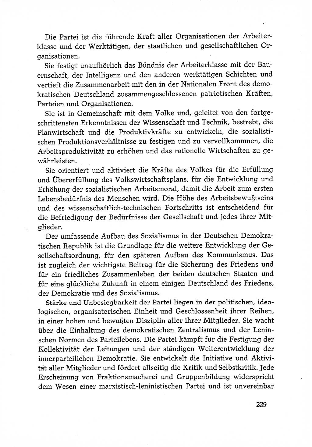 Dokumente der Sozialistischen Einheitspartei Deutschlands (SED) [Deutsche Demokratische Republik (DDR)] 1966-1967, Seite 229 (Dok. SED DDR 1966-1967, S. 229)