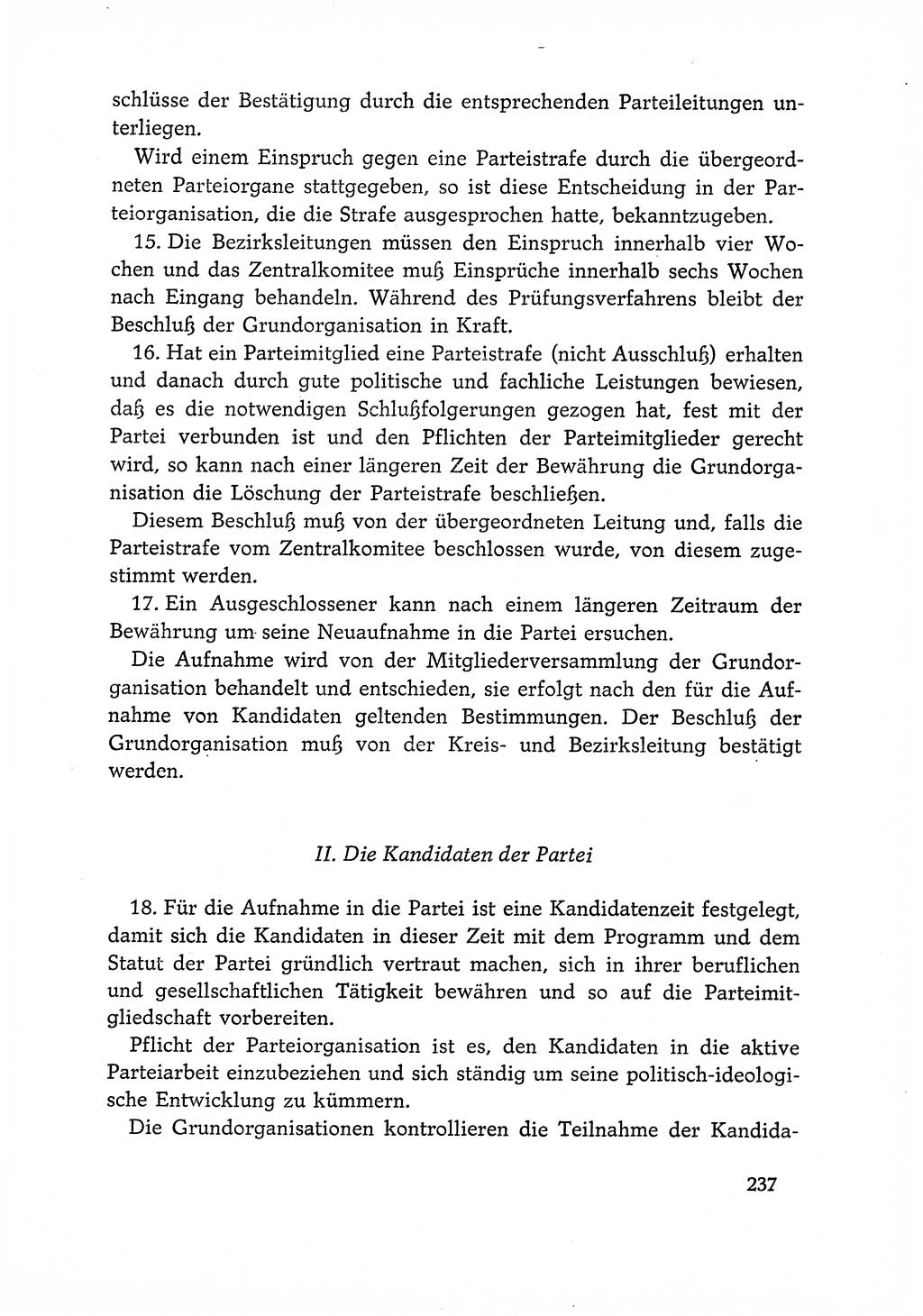 Dokumente der Sozialistischen Einheitspartei Deutschlands (SED) [Deutsche Demokratische Republik (DDR)] 1966-1967, Seite 237 (Dok. SED DDR 1966-1967, S. 237)