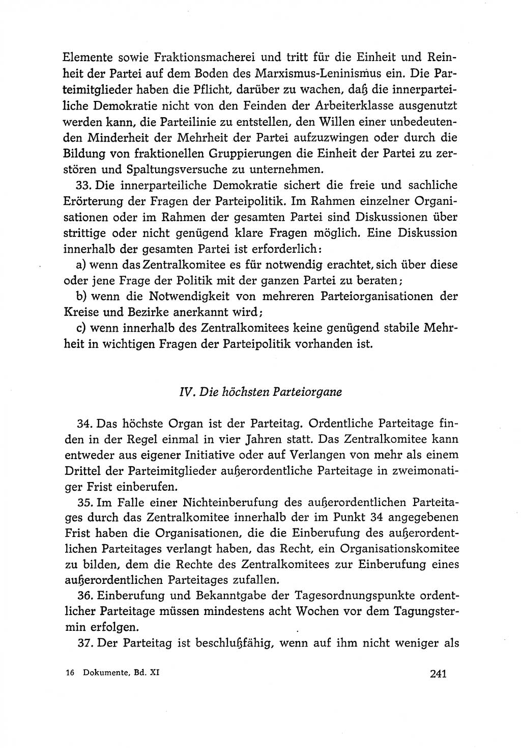 Dokumente der Sozialistischen Einheitspartei Deutschlands (SED) [Deutsche Demokratische Republik (DDR)] 1966-1967, Seite 241 (Dok. SED DDR 1966-1967, S. 241)