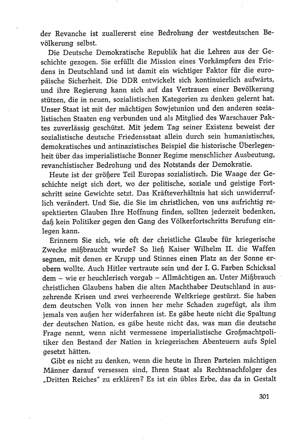 Dokumente der Sozialistischen Einheitspartei Deutschlands (SED) [Deutsche Demokratische Republik (DDR)] 1966-1967, Seite 301 (Dok. SED DDR 1966-1967, S. 301)
