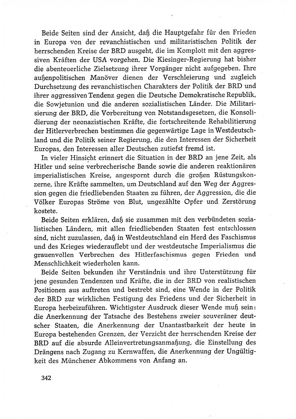 Dokumente der Sozialistischen Einheitspartei Deutschlands (SED) [Deutsche Demokratische Republik (DDR)] 1966-1967, Seite 342 (Dok. SED DDR 1966-1967, S. 342)