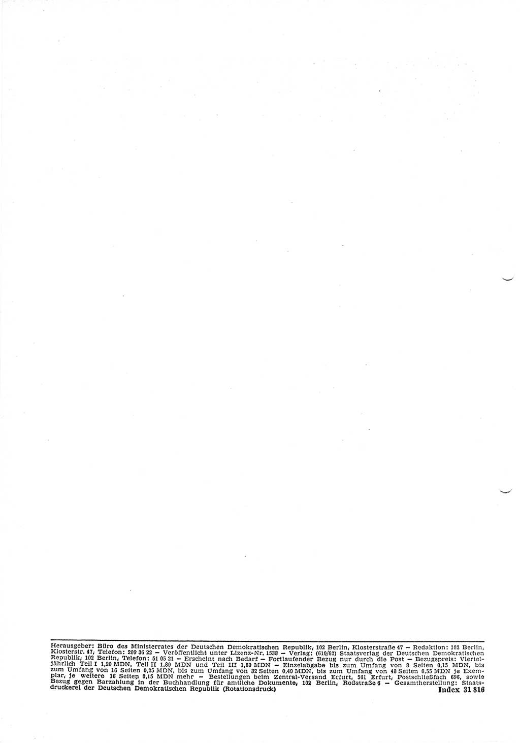 Gesetzblatt (GBl.) der Deutschen Demokratischen Republik (DDR) Teil Ⅰ 1966, Seite 76 (GBl. DDR Ⅰ 1966, S. 76)
