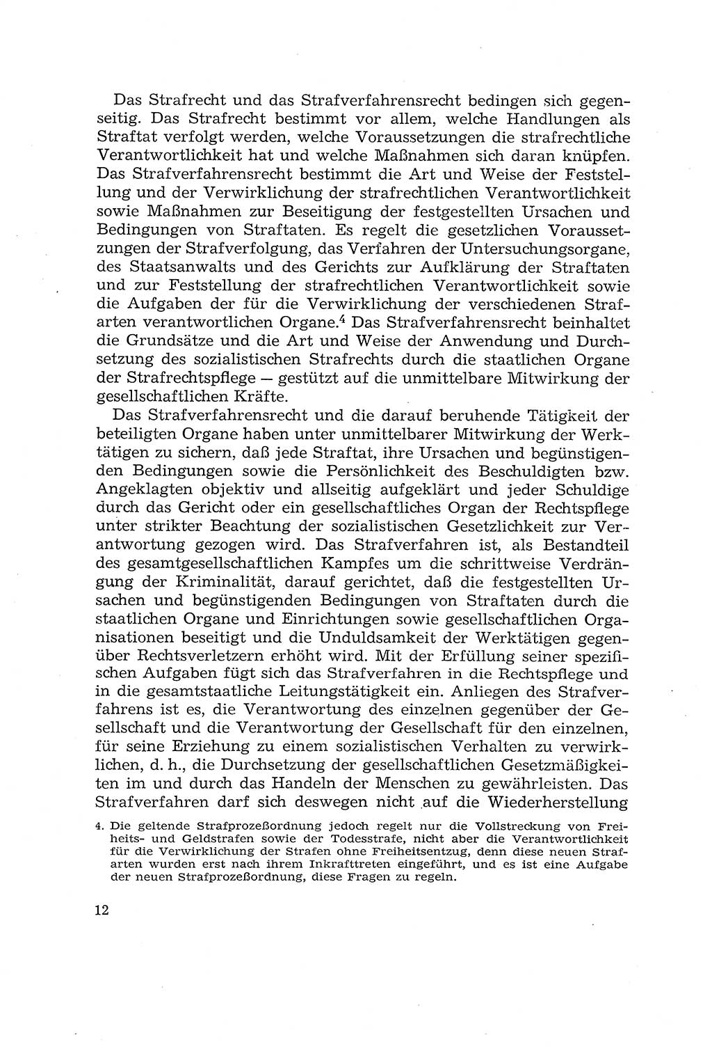 Die Mitwirkung der Werktätigen am Strafverfahren [Deutsche Demokratische Republik (DDR)] 1966, Seite 12 (Mitw. Str.-Verf. DDR 1966, S. 12)