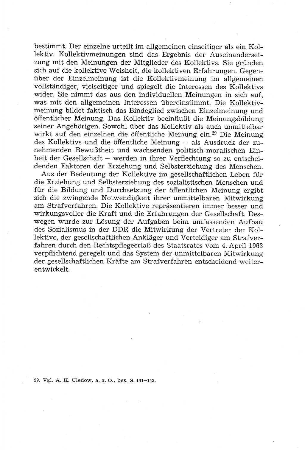 Die Mitwirkung der Werktätigen am Strafverfahren [Deutsche Demokratische Republik (DDR)] 1966, Seite 31 (Mitw. Str.-Verf. DDR 1966, S. 31)