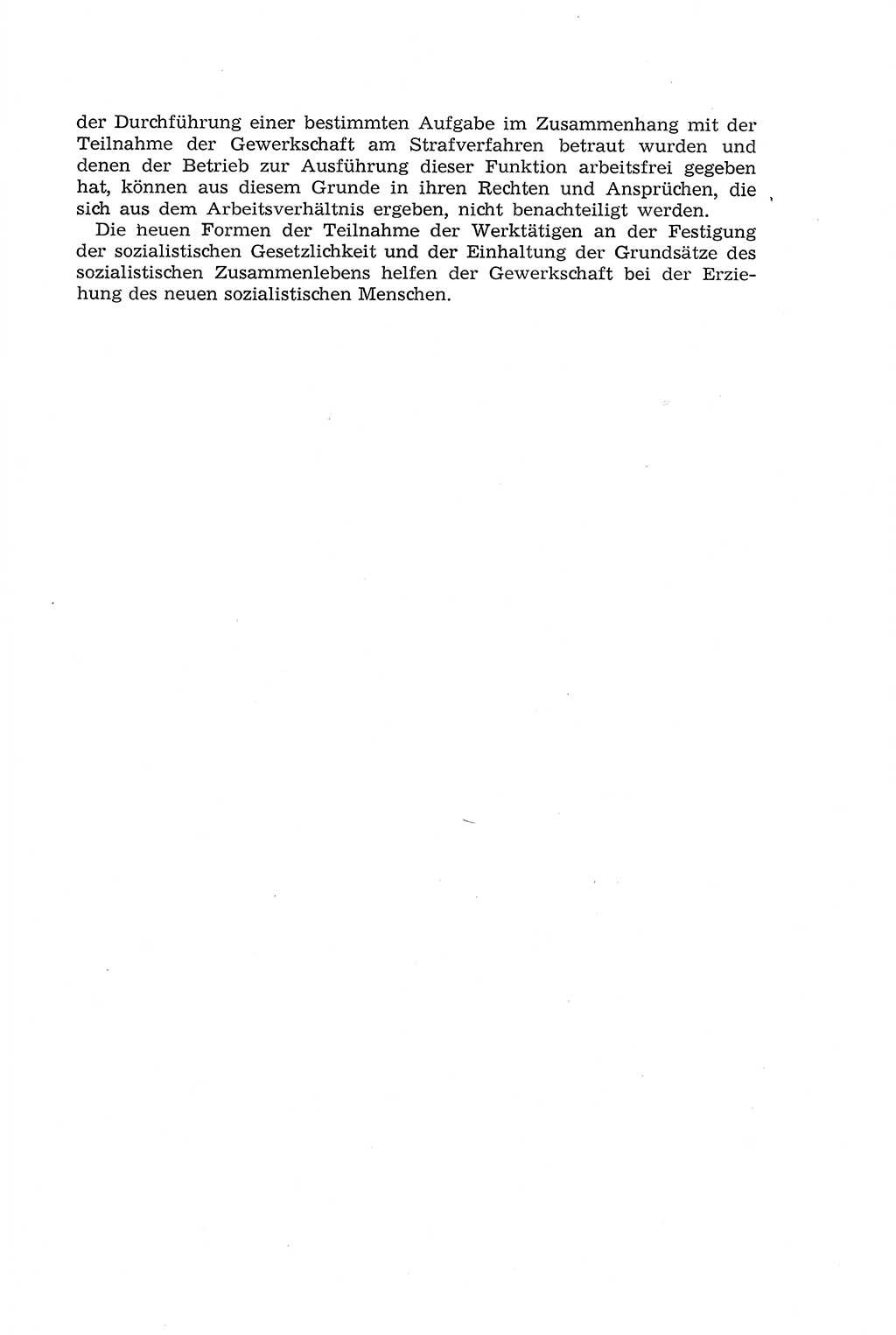 Die Mitwirkung der Werktätigen am Strafverfahren [Deutsche Demokratische Republik (DDR)] 1966, Seite 189 (Mitw. Str.-Verf. DDR 1966, S. 189)