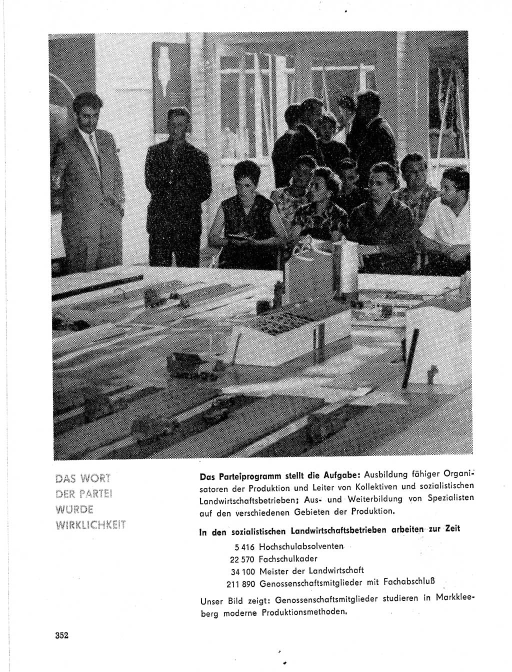 Neuer Weg (NW), Organ des Zentralkomitees (ZK) der SED (Sozialistische Einheitspartei Deutschlands) für Fragen des Parteilebens, 21. Jahrgang [Deutsche Demokratische Republik (DDR)] 1966, Seite 352 (NW ZK SED DDR 1966, S. 352)