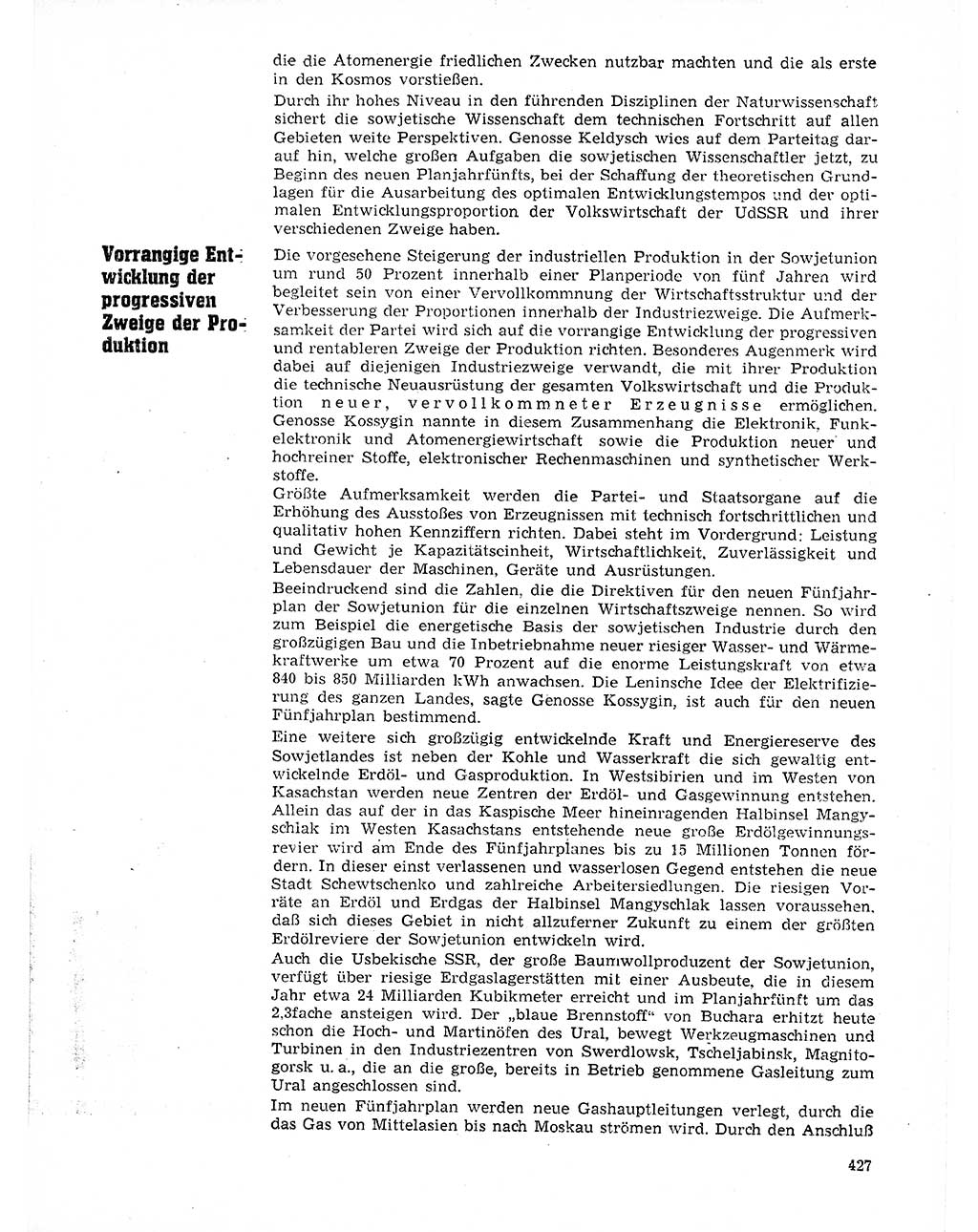 Neuer Weg (NW), Organ des Zentralkomitees (ZK) der SED (Sozialistische Einheitspartei Deutschlands) für Fragen des Parteilebens, 21. Jahrgang [Deutsche Demokratische Republik (DDR)] 1966, Seite 427 (NW ZK SED DDR 1966, S. 427)