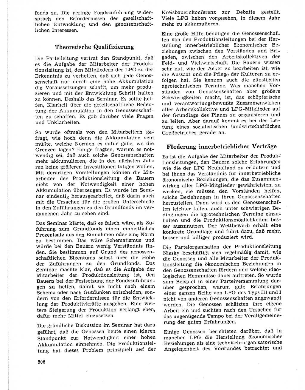 Neuer Weg (NW), Organ des Zentralkomitees (ZK) der SED (Sozialistische Einheitspartei Deutschlands) für Fragen des Parteilebens, 21. Jahrgang [Deutsche Demokratische Republik (DDR)] 1966, Seite 506 (NW ZK SED DDR 1966, S. 506)