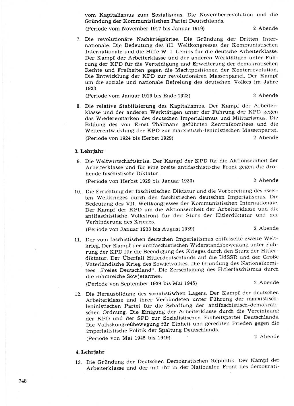 Neuer Weg (NW), Organ des Zentralkomitees (ZK) der SED (Sozialistische Einheitspartei Deutschlands) für Fragen des Parteilebens, 21. Jahrgang [Deutsche Demokratische Republik (DDR)] 1966, Seite 748 (NW ZK SED DDR 1966, S. 748)