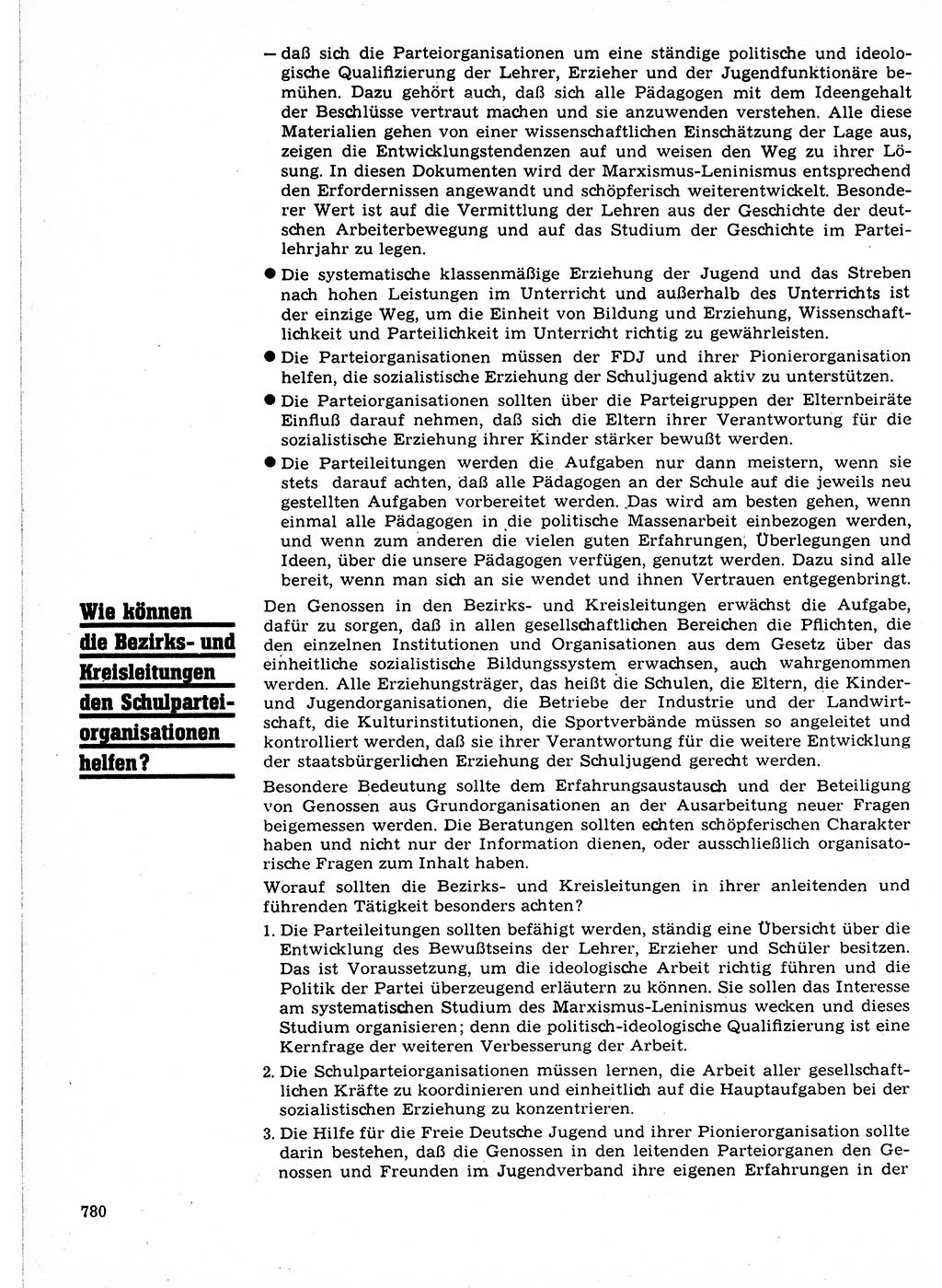 Neuer Weg (NW), Organ des Zentralkomitees (ZK) der SED (Sozialistische Einheitspartei Deutschlands) für Fragen des Parteilebens, 21. Jahrgang [Deutsche Demokratische Republik (DDR)] 1966, Seite 780 (NW ZK SED DDR 1966, S. 780)