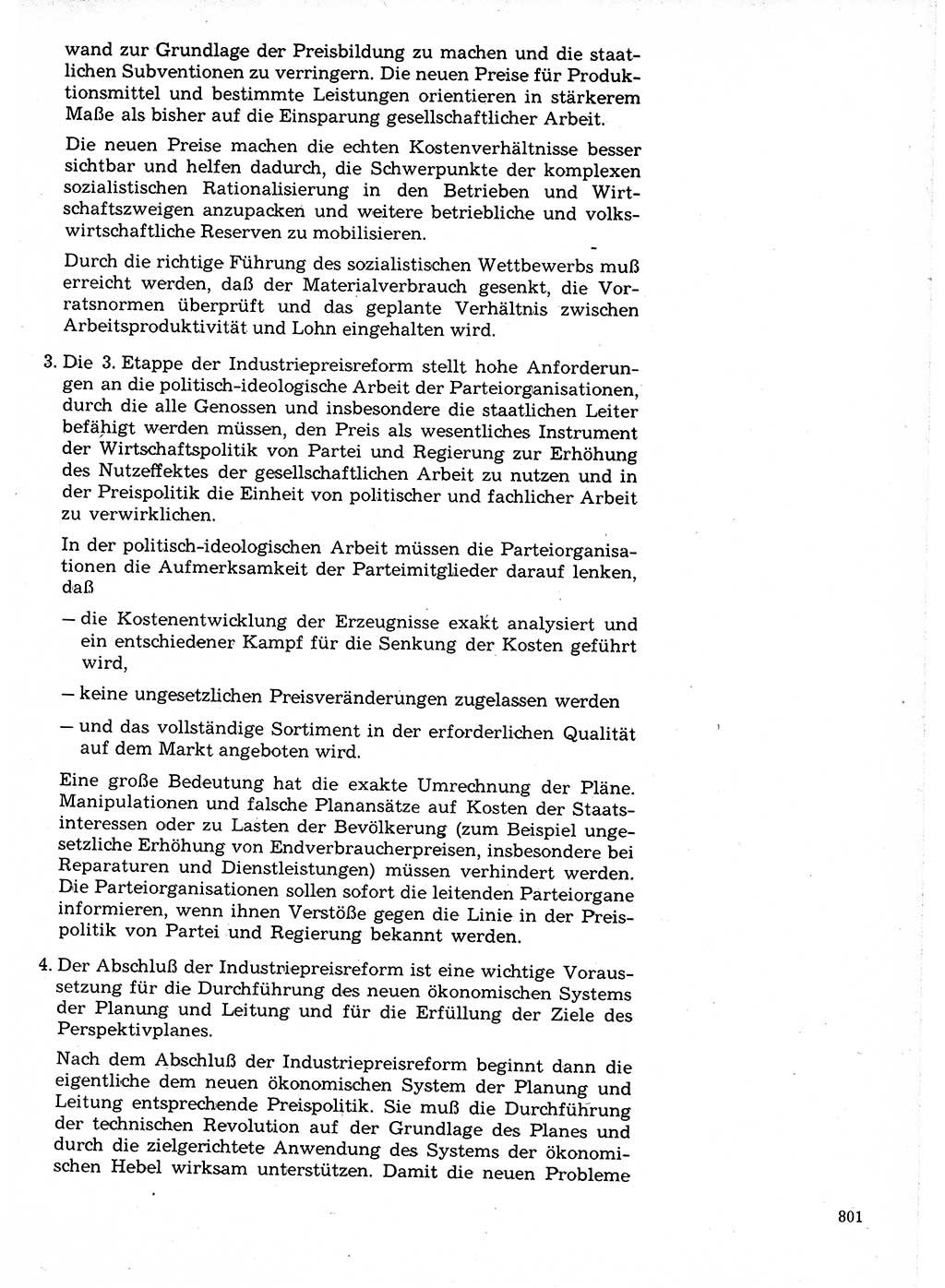 Neuer Weg (NW), Organ des Zentralkomitees (ZK) der SED (Sozialistische Einheitspartei Deutschlands) für Fragen des Parteilebens, 21. Jahrgang [Deutsche Demokratische Republik (DDR)] 1966, Seite 801 (NW ZK SED DDR 1966, S. 801)