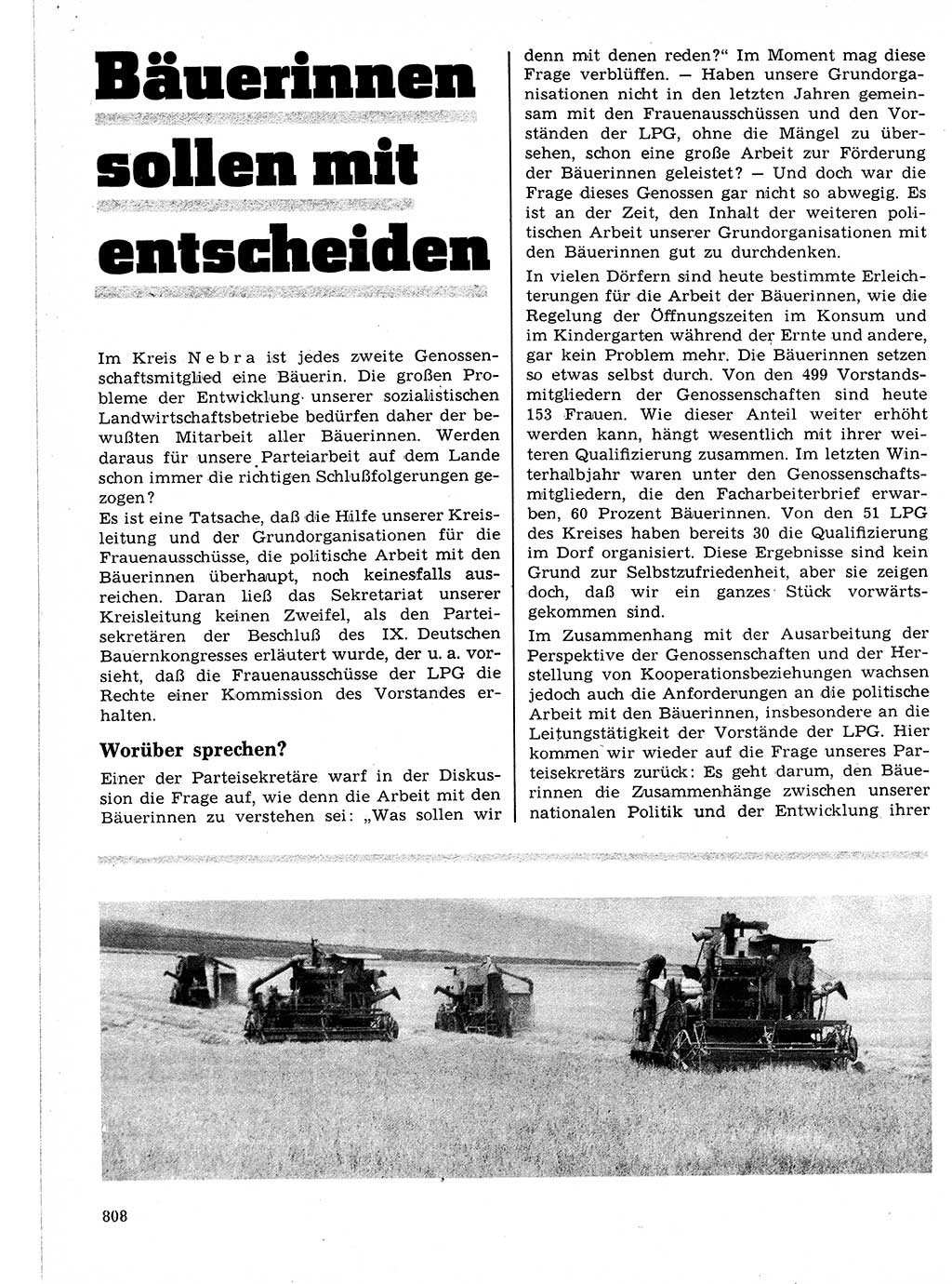 Neuer Weg (NW), Organ des Zentralkomitees (ZK) der SED (Sozialistische Einheitspartei Deutschlands) für Fragen des Parteilebens, 21. Jahrgang [Deutsche Demokratische Republik (DDR)] 1966, Seite 808 (NW ZK SED DDR 1966, S. 808)