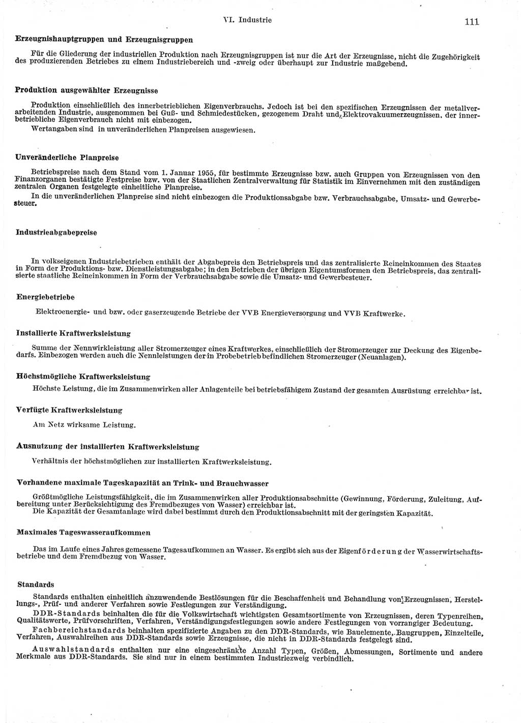 Statistisches Jahrbuch der Deutschen Demokratischen Republik (DDR) 1966, Seite 111 (Stat. Jb. DDR 1966, S. 111)