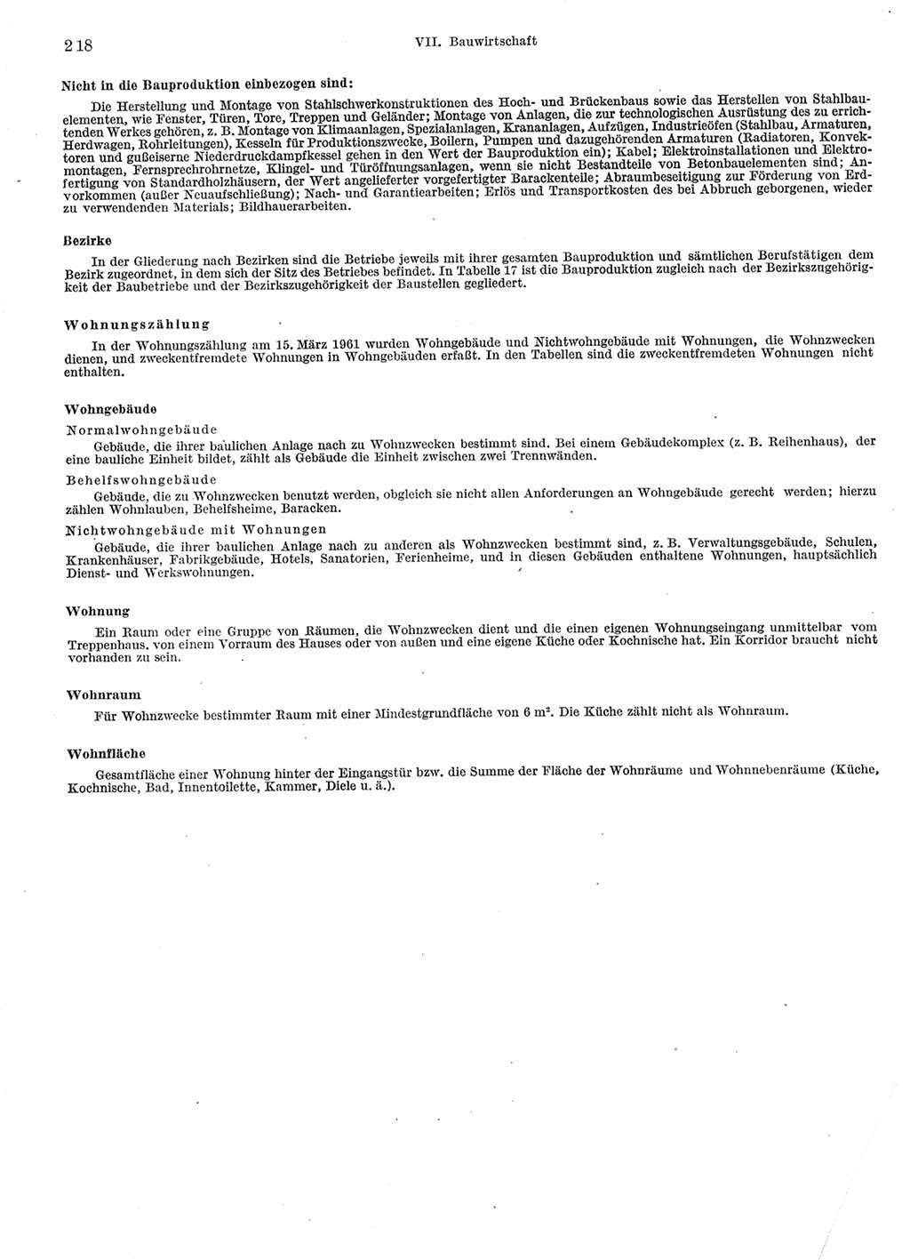 Statistisches Jahrbuch der Deutschen Demokratischen Republik (DDR) 1966, Seite 218 (Stat. Jb. DDR 1966, S. 218)