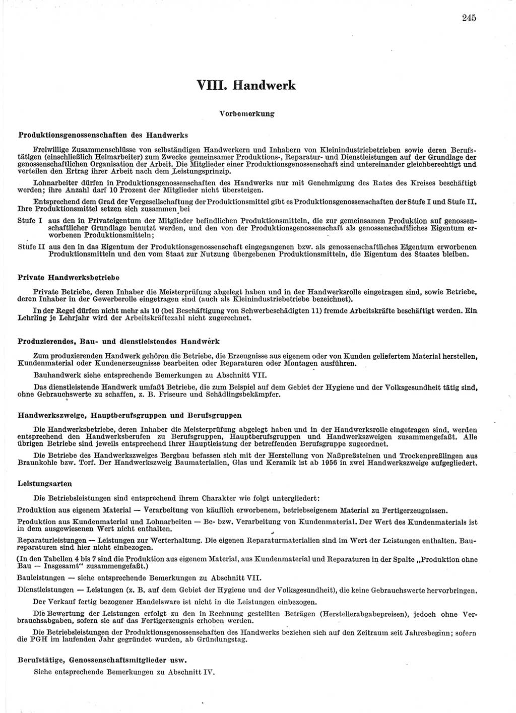 Statistisches Jahrbuch der Deutschen Demokratischen Republik (DDR) 1966, Seite 245 (Stat. Jb. DDR 1966, S. 245)